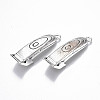 Tibetan Style Alloy Pendants TIBE-S323-075AS-RS-1