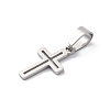 304 Stainless Steel Pendants STAS-H453-03P-01-2