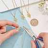 DIY 304 Stainless Steel Necklaces Kits DIY-UN0002-11G-2