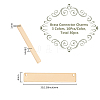 30Pcs 3 Colors Brass Connector Charms FIND-DC0006-18-2