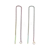 Ion Plating(IP) 304 Stainless Steel Stud Earring Finding LS-STAS-E161-07RC-2