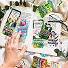 20 Sheets Cartoon Paper Bookmark AJEW-Q148-03-6