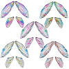 5 Sets 5 Colors Epoxy Resin Pendants RESI-SC0006-20-1