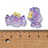 Transparent Epoxy Resin Decoden Cabochons CRES-I030-06A-3