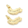 Brass Pendants KK-D229-22W-G-1