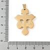 304 Stainless Steel Pendants LS-STAS-C103-02G-02-3