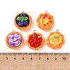 Opaque Resin Pendants RE-CBA6149-03-3