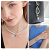 30Pcs Alloy & Glass Charms FIND-TA0008-05P-8