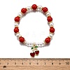 Brass Stretch Bracelets BJEW-C098-02B-5