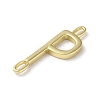 Rack Plating Brass Connector Charms KK-P245-07G-P-2