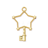 Zinc Alloy Pendants PALLOY-D580-19G-1