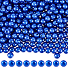 Spray Painted ABS Plastic Imitation Pearl Beads OACR-PA0001-38B-01-1
