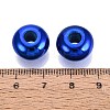 UV Plating Opaque Acrylic European Beads PACR-T017-19M-03-3