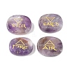 4Pcs 4 Styles Natural Amethyst Display Decorations G-F786-02D-01-1