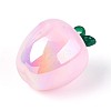 Plating Opaque Acrylic Pendants PACR-T018-01M-3