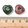 Natural Indian Agate European Beads G-C252-01H-3