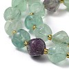 Natural Fluorite Beads Strands G-I308-05A-01-3