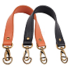 WADORN 2Pcs 2 Colors PU Imitation Leather Bag Handles FIND-WR0005-71-2