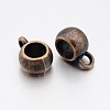 Tibetan Style Alloy Tube Bails LS-TIBEP-LFH251Y-R-FF-1