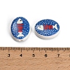 Printed Handmade Porcelain Beads PR-CBAB520-01-4