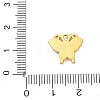 304 Stainless Steel Micro Pave Clear Cubic Zirconia Pendants SA-CBA8A4A-03B-G-3