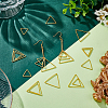 90Pcs 3 Styles Brass Linking Rings FIND-UN0003-67-2