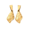 Ion Plating(IP) 304 Stainless Steel Pendants LS-STAS-G066-26-1