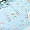 60Pcs UV Plating Acrylic Bead Caps PACR-SC0001-07-3