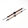 PU Leather Cord Bracelet Making MAK-TAC0002-04EB-04-2