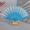 Plastic with Cloth Folding Fan DJ-PW-WG65164-05-1