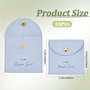 10Pcs Velvet Pouches with Snap Button ABAG-SP0001-42D-2
