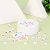 500Pcs 5 Style Initial Acrylic Beads OACR-TA0001-27-5