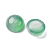 Natural Green Onyx Agate Cabochons G-K348-07A-01-2