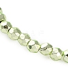 Electroplated Synthetic Non-magnetic Hematite Beads Strands G-C248-D01-2mm-01-3
