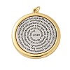 Brass Pendants X-KK-P293-29G-1