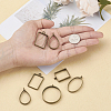 Alloy Open Back Bezel Big Pendants PALLOY-TA0001-26AB-6