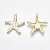 Spray Painted Alloy Pendants X-PALLOY-T065-24D-2