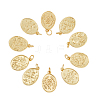 10Pcs 5 Style Rack Plating Brass Pendants KK-DC0002-67-1