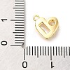 Brass Micro Pave Cubic Zirconia Pendants LS-ZIRC-P113-05G-3