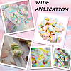 18Pcs Resin Artificial Marshmallow Model DIY-SC0030-89-7