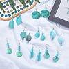 SUNNYCLUE DIY Imitation Gemstone Style Earring Making Kits DIY-SC0012-11-5