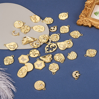 32pcs 16 style Alloy Pendants FIND-TA0001-73-1