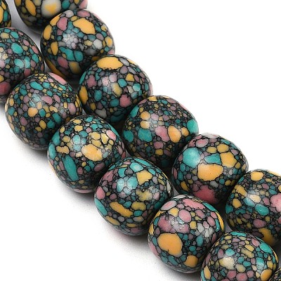 Natural Agate Beads Strands G-U030-D01-12mm-1