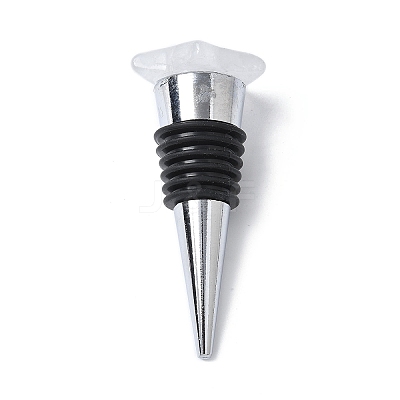 Star Natural Quartz Crystal Wine Stoppers DJEW-P021-D03-1