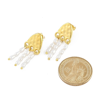 304 Stainless Steel Stud Earrings for Women STAS-Z111-13G-1