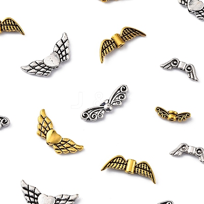 80Pcs Tibetan Style Alloy Beads FIND-FS0003-59-1
