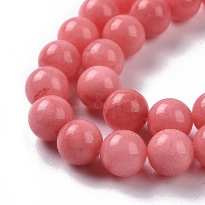 Natural Malaysia Jade Beads Strands G-A146-10mm-B08-1