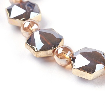 Opaque Glass Beads Strands EGLA-P045-A06-1