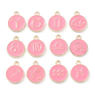 Alloy Enamel Pendants ENAM-S124-01B-03-1