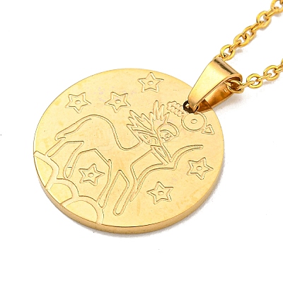 Constellation Pendant Necklaces LS-NJEW-S422-04G-09-1